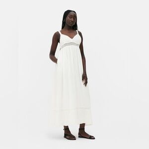 Primark x Rita Ora bohemian White dress 12/14 NWT